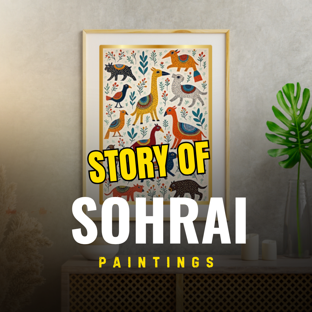 Sohrai Painting – The Earth’s Canvas from Hazaribagh, Jharkhand
