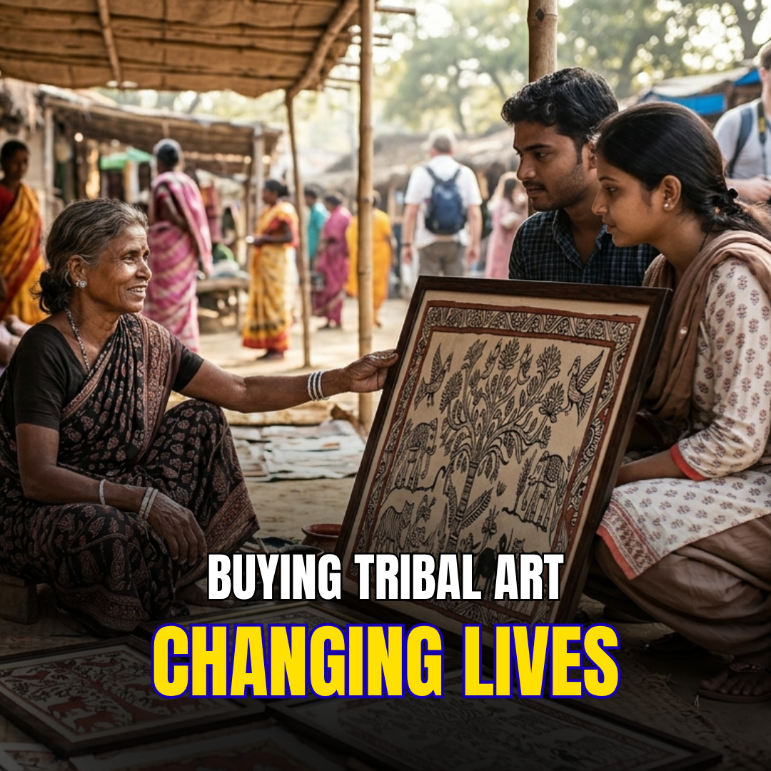 How Buying Tribal Art Supports Real Lives in Jharkhand