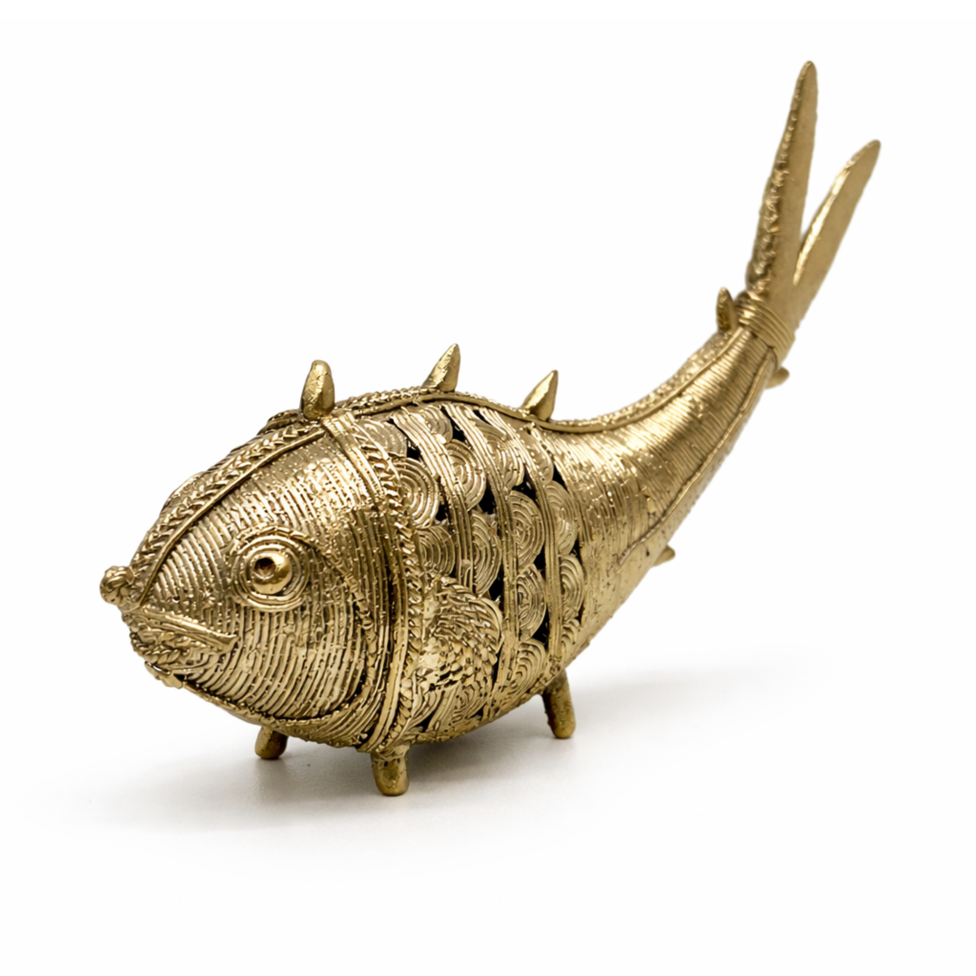 Handcrafted Dokra Gold Fish