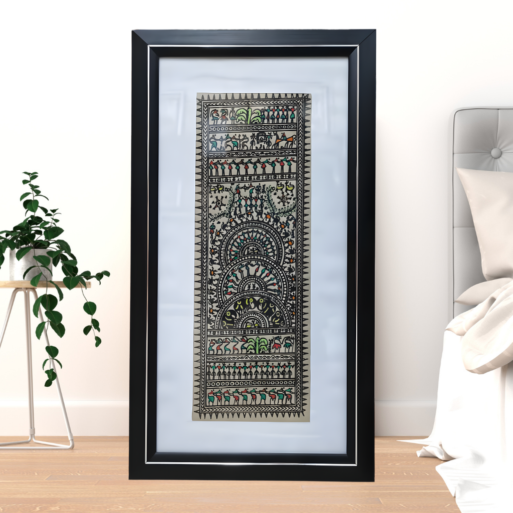 Saura: Tussar Silk (12 x 21 inch)