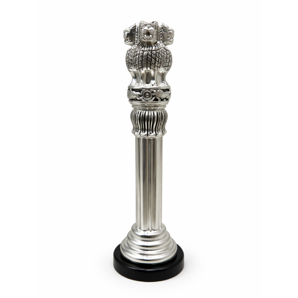 Silver Plated Ashok Stambh