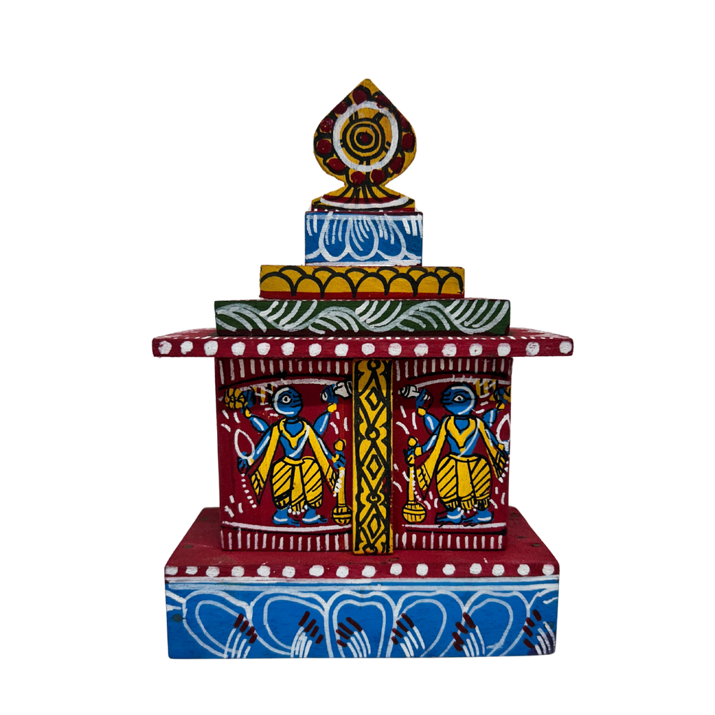 Handcrafted Wooden Jagannath Temple