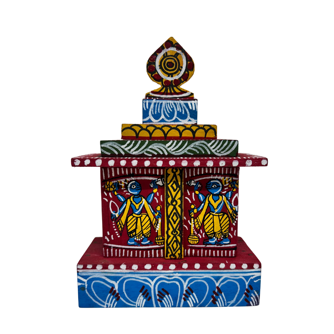 Handcrafted Wooden Jagannath Temple