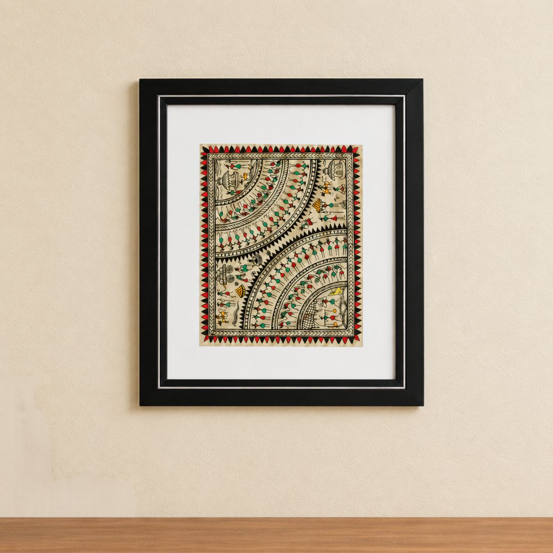 Saura: Tussar Silk (16 x 13 inch)