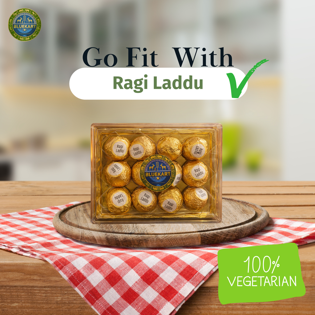 Ragi Laddu – Wholesome Traditional Sweet (500 g) 🌾✨