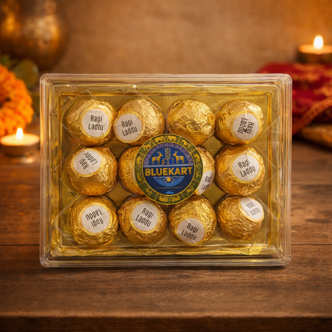 Ragi Laddu – Wholesome Traditional Sweet (500 g) 🌾✨