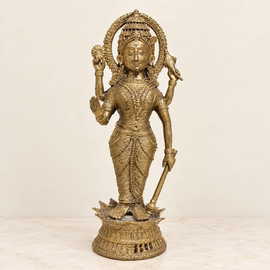 Dokra_Goddess_Laxmi