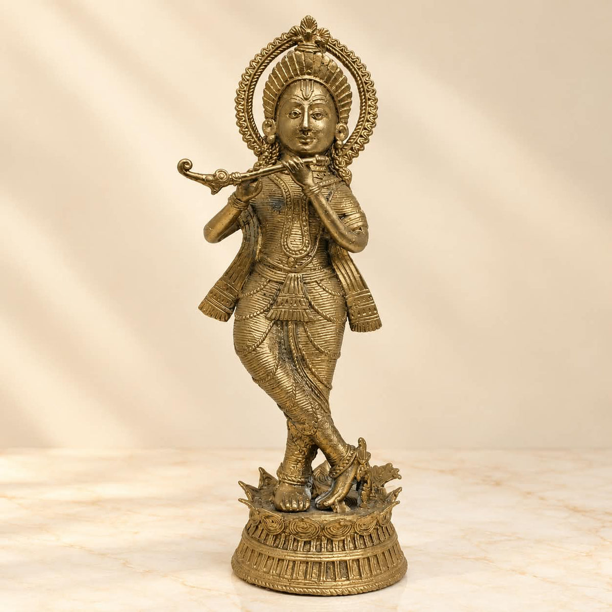 Lord Krishna_Dokra
