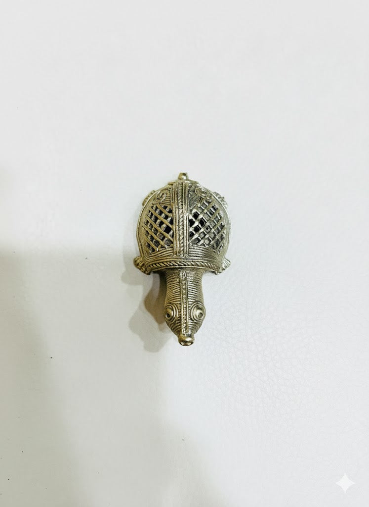 Handcrafted Brass Dokra Turtle